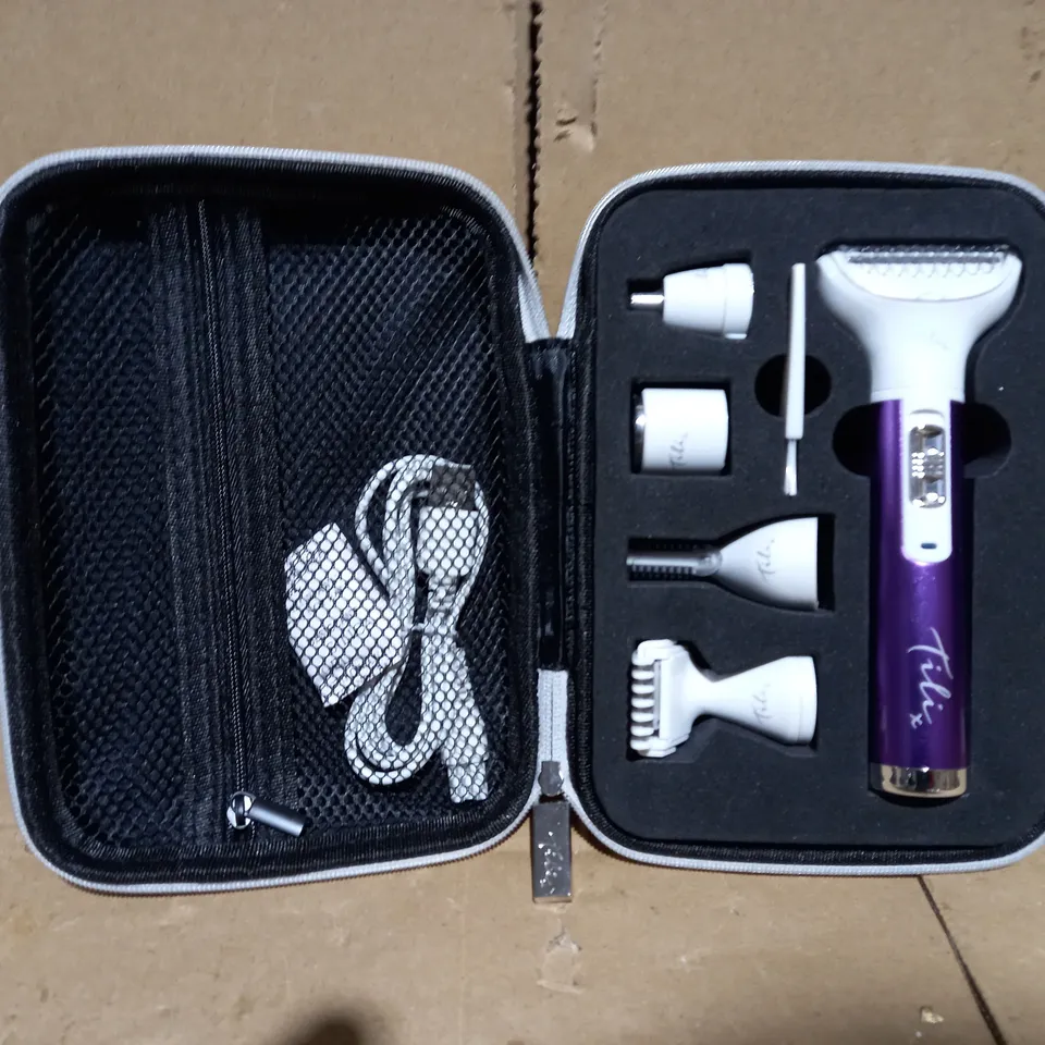 TILI 5-IN-1 MULTI-FUNCTION HAIR REMOVAL KIT - PURPLE