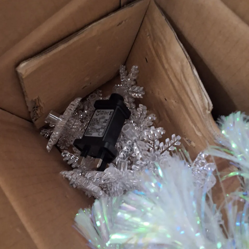 BOXED PRE-LIT SEASONAL TREE WITH STAND - SIZE UNSPECIFIED 