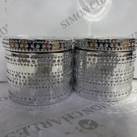 HOMEWORX SET OF 2 VANILLA CANDLES