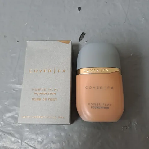 APPROXIMATELY 10 COVER FX POWER PLAY FOUNDATION SHADE T2