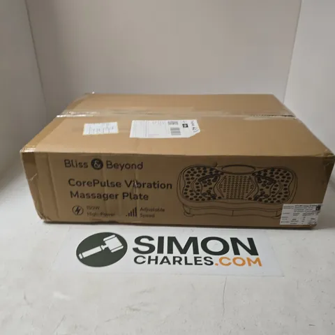 BOXED BLISS & BEYOND COREPULSE VIBRATION MASSAGER PLATE