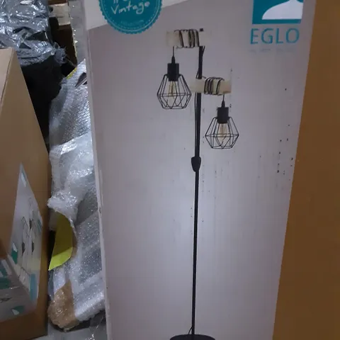 BOXED EGLO BURTON 166.5CM FLOOR LAMP