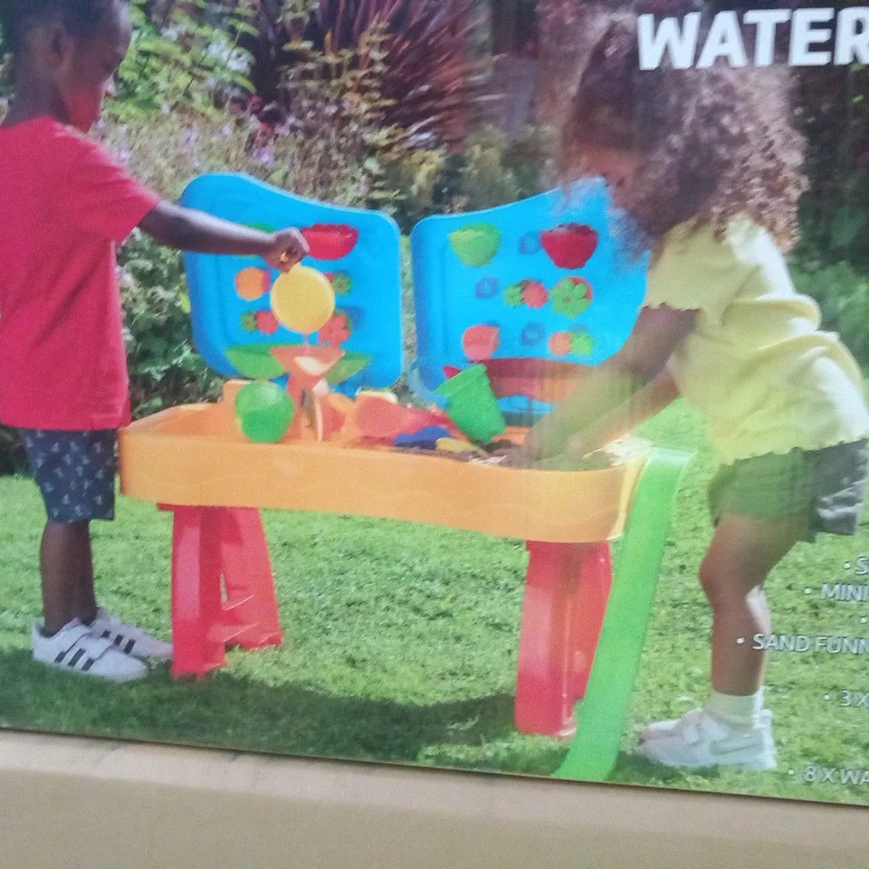 TWO BRAND NEW BOXED KID CONNECTION DOUBLE SAND AND WATER TABLE