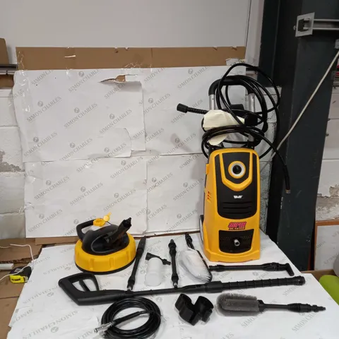 BOXED WOLF SUPER BLASTER PRESSURE WASHER YELLOW