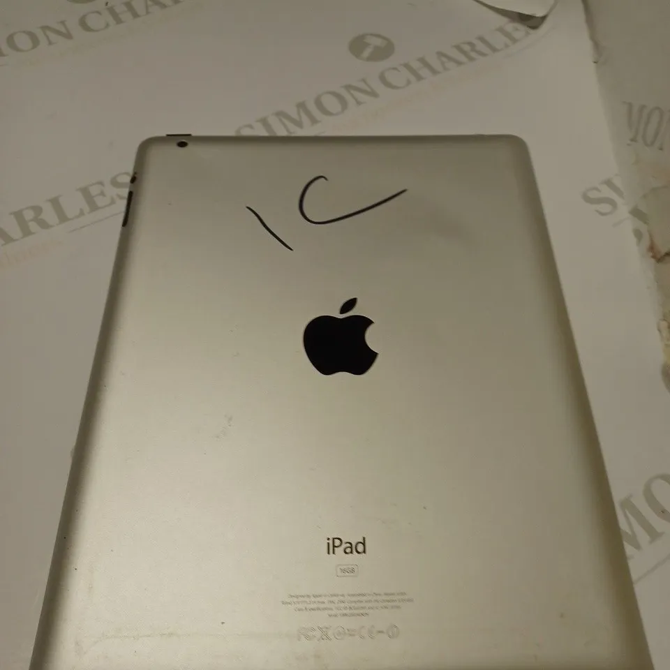 APPLE IPAD 16GB MODEL A1395