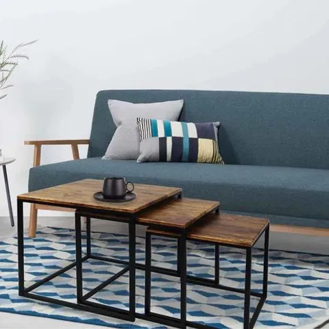BOXED CHAVIRA 3 PIECE NEST OF TABLES