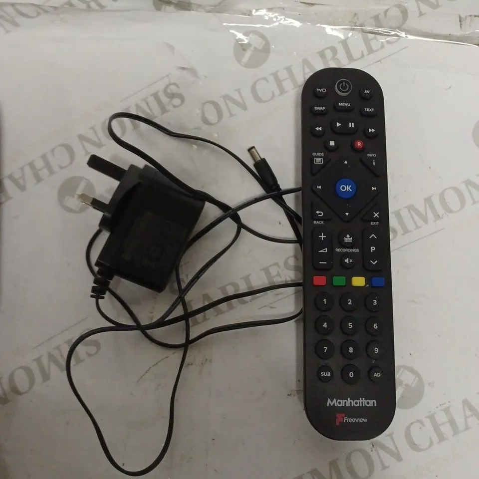 MANHATTAN T2-R 500GB FREEVIEW HD RECORDER, BLACK