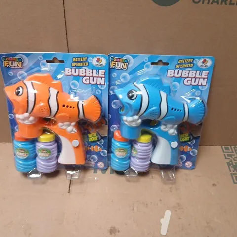 SIX SUMMER FUN BUBBLE GUN DUO PACK 