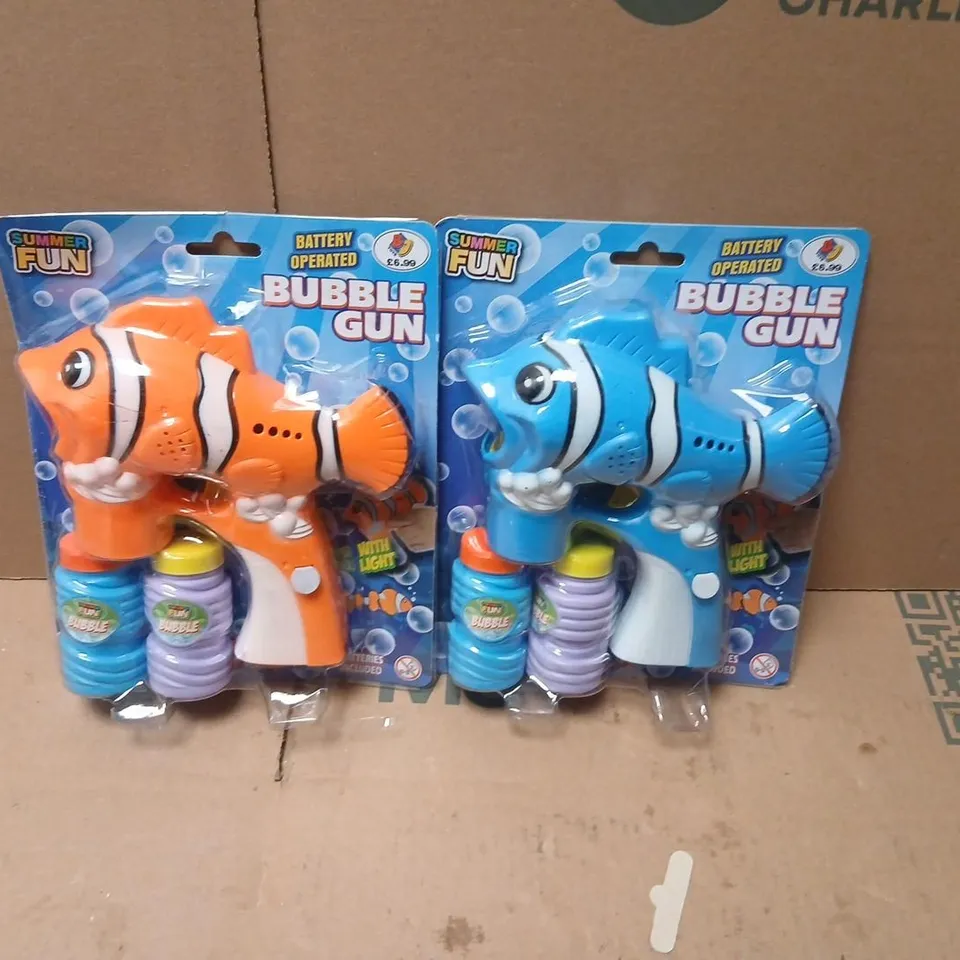 SIX SUMMER FUN BUBBLE GUN DUO PACK 