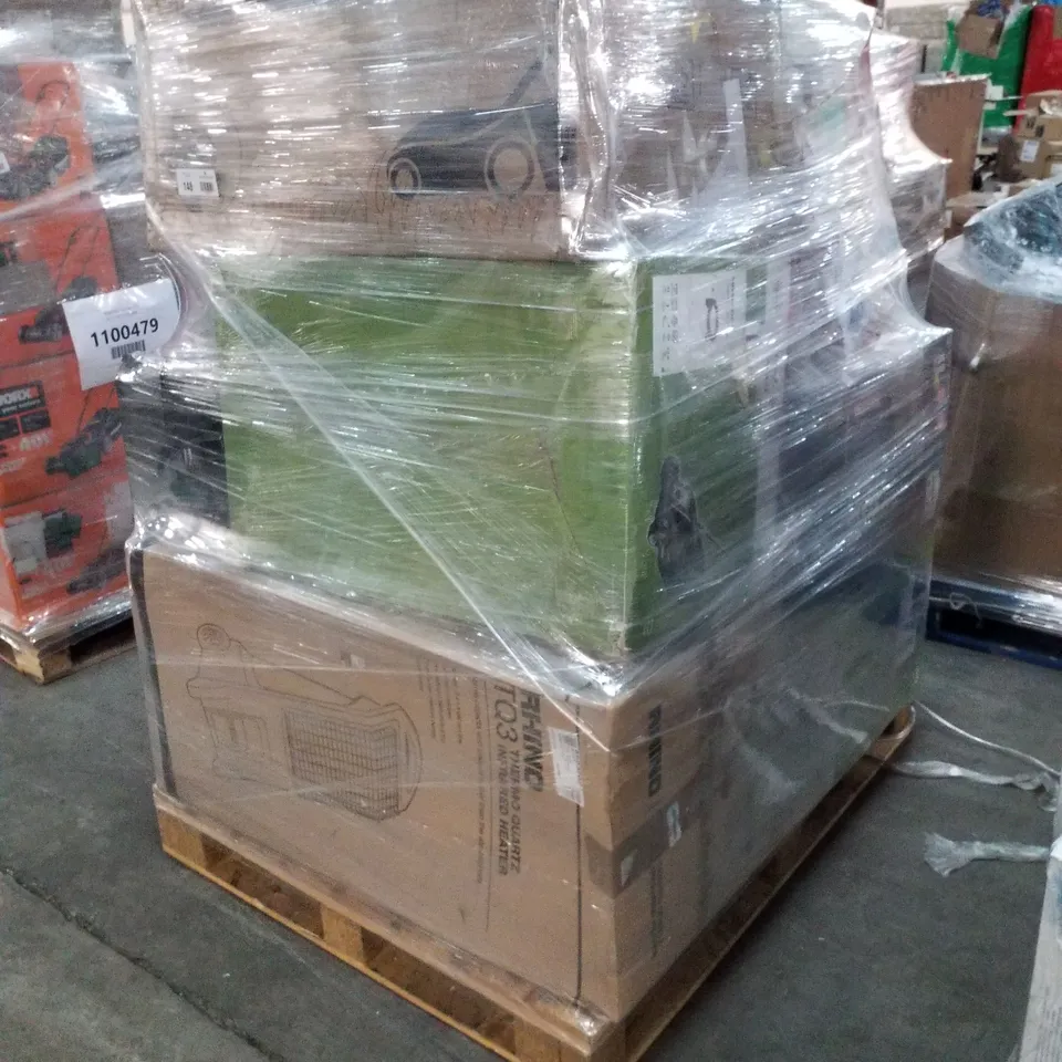 PALLET OF APPROXIMATELY 17 UNPROCESSED RAW RETURN HOUSEHOLD AND ELECTRICAL GOODS TO INCLUDE;