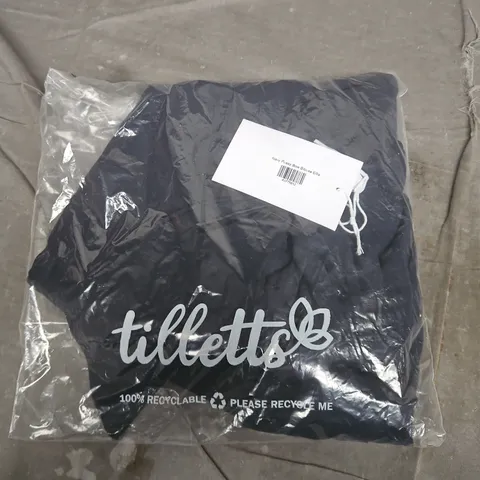 ELLIS NAVY PUSSY BOW BLOUSE – SIZE UNSPECIFIED 