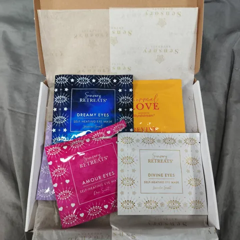 SENSORY RETREATS RELAX & REVIVE SELF HEATING EYE MASK DISCOVERY SET