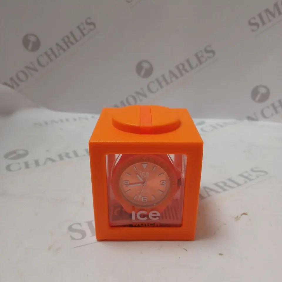 ICE WATCH ORANGE  BOXED 