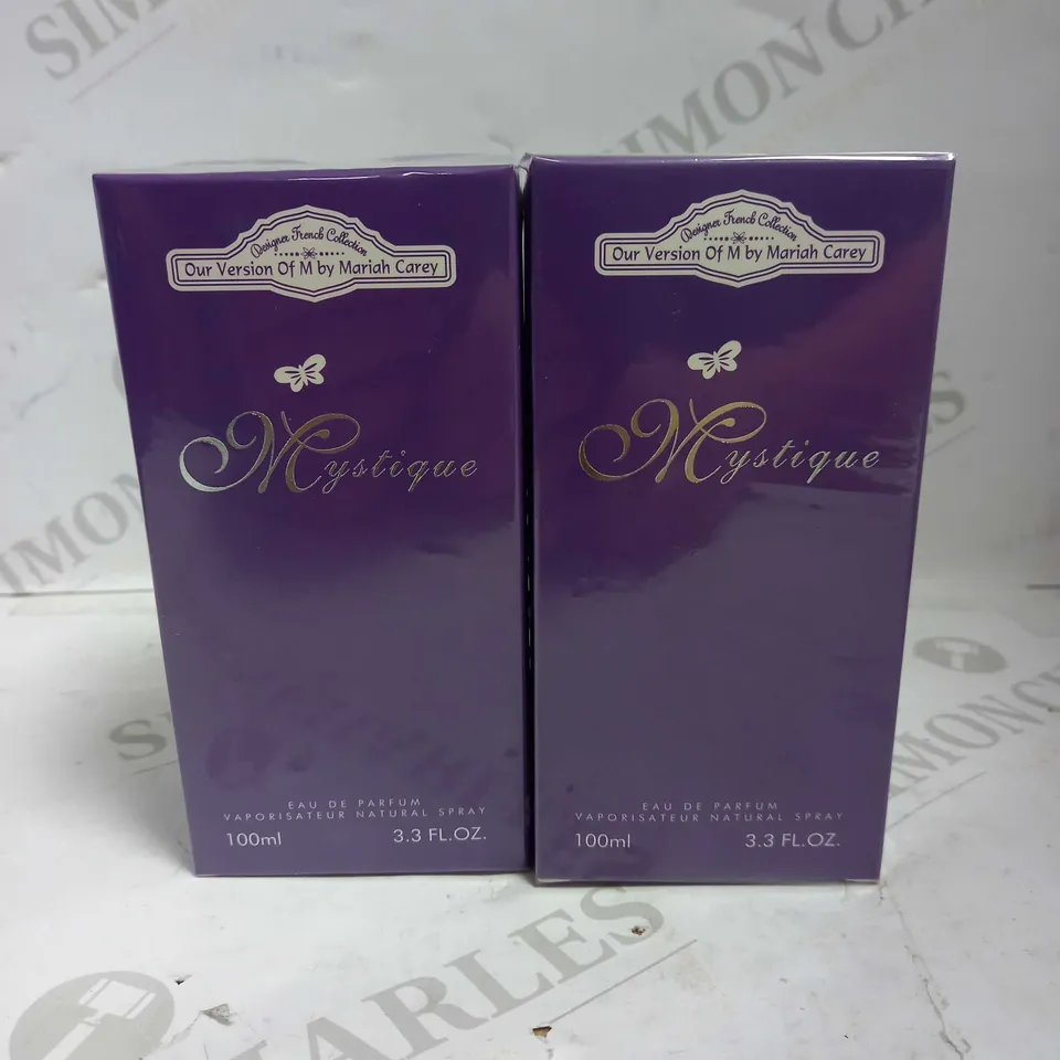 LOT OF 10 DFC MYSTIQUE EDP 100ML