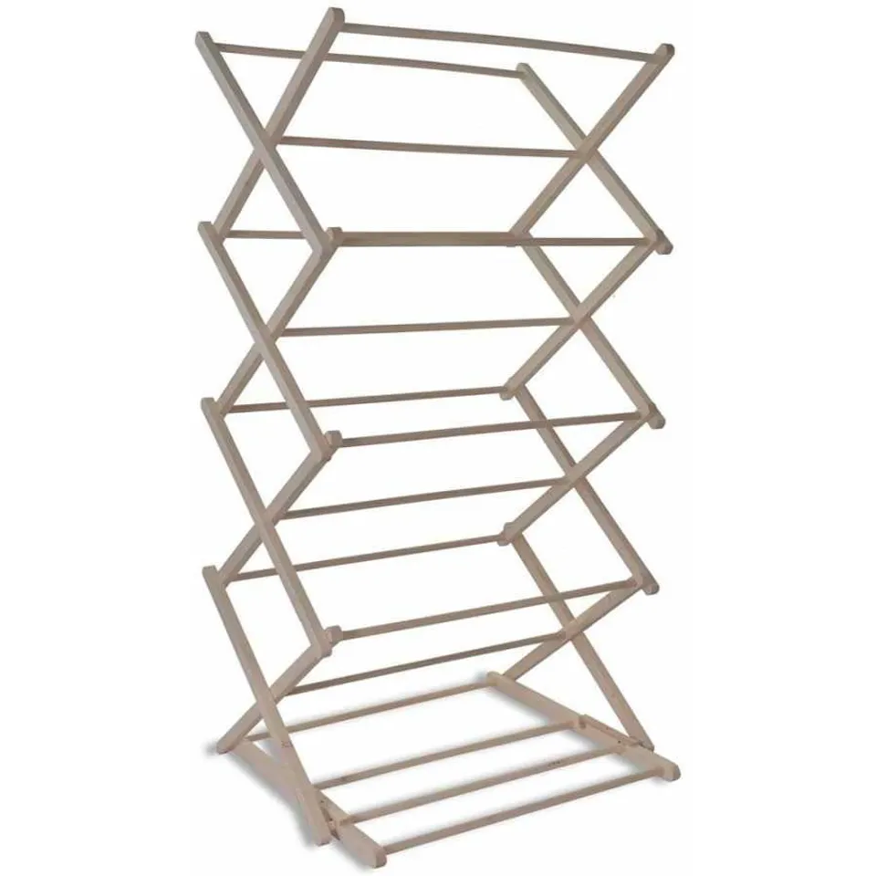 GARDEN TRADING WOODEN CLOTHES HORSE