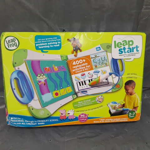 BOXED LEAPFROG LEAPSTART INTERACTIVE LEARNING SYSTEM 