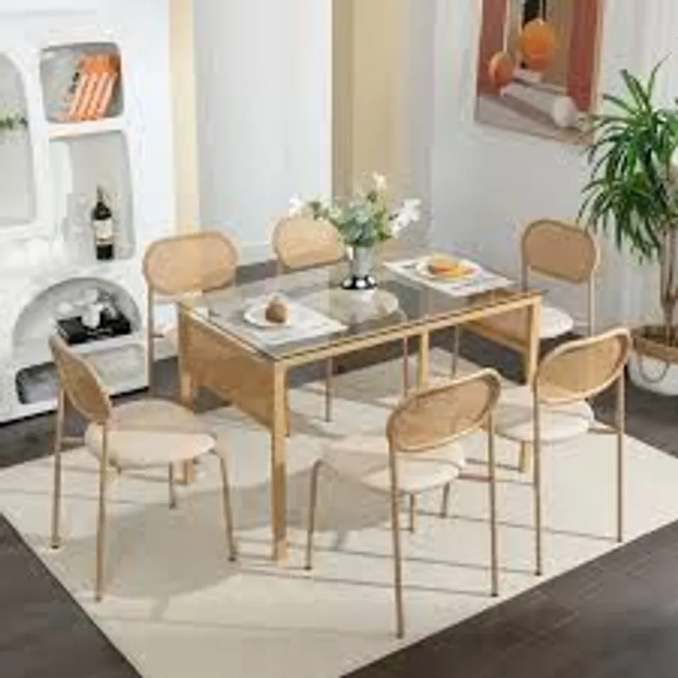 BOXED ADYSUN 6-PERSON DINING SET