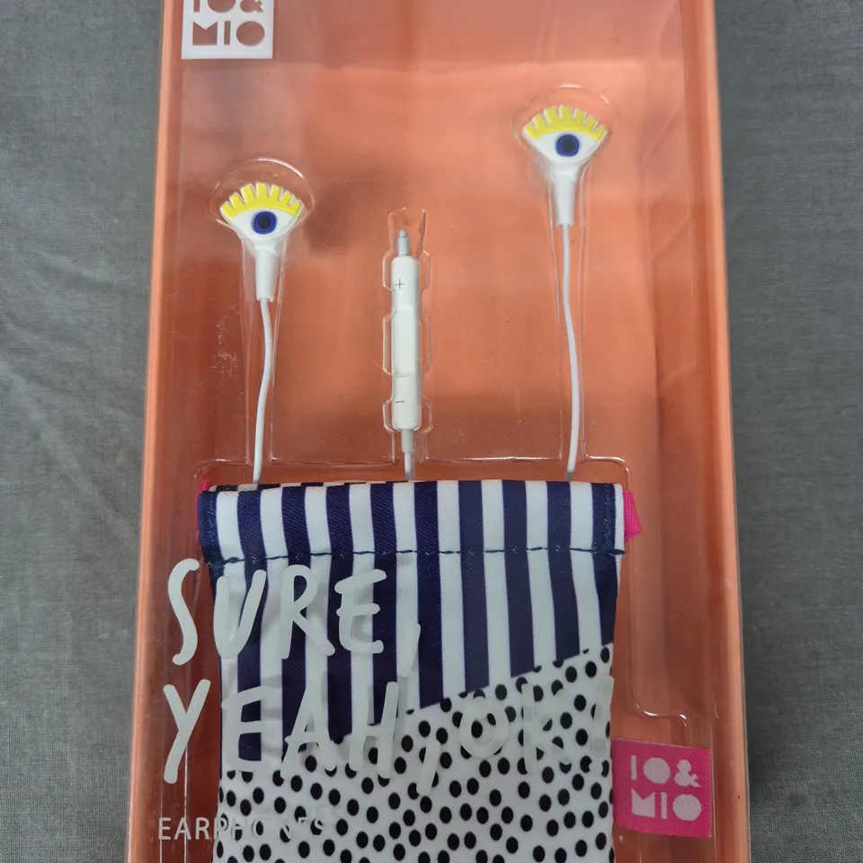 APPROX 10 SETS OF IO&MIO IN-EAR HEADPHONES