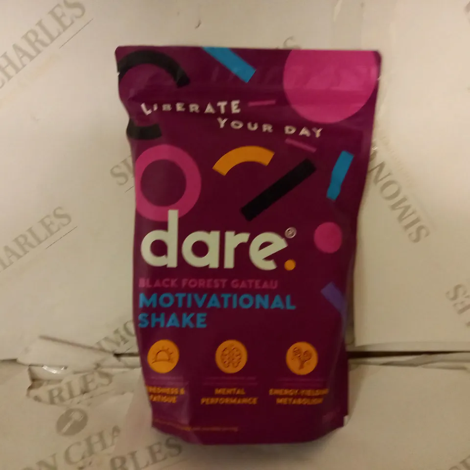 DARE -MOTIVATIONAL SHAKE - BLACK FOREST GATEAU (750G)