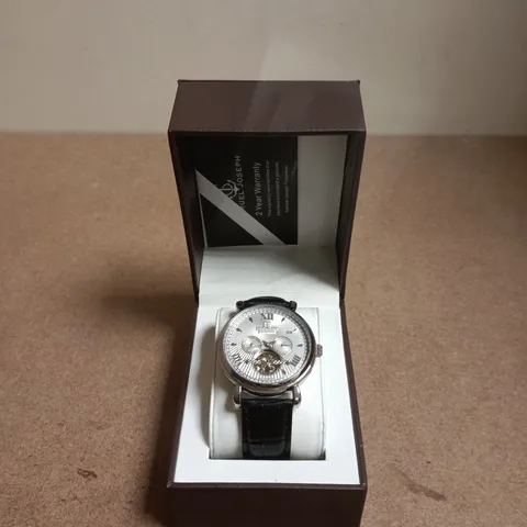 SAMUEL JOSEPH AUTOMATIC LIMITED EDITION SILVER GRAY WATCH SJ0007 – BOXED
