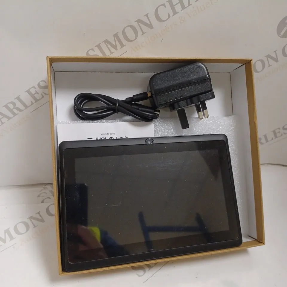 BOXED UNBRANDED TABLET IN BLACK 