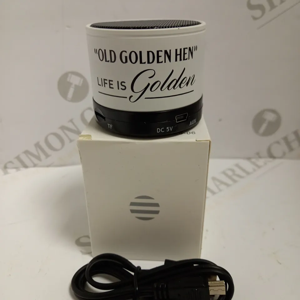 BLUETOOTH WIRELESS PORTABLE SPEAKER