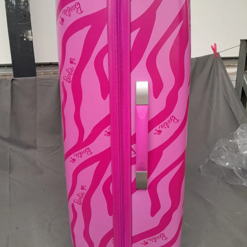 BOXED BARBIE LUGGAGE SUITCASE SLIGHTLY SCRATCHED
