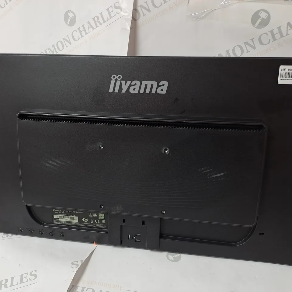 IIYAMA PRO LITE 24" MONITOR MODEL X2481HS SERIAL #11357V6601533