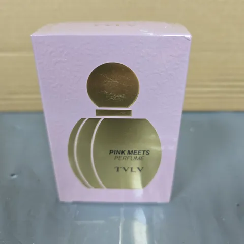 BOXED AND SEALED PINK MEETS PERFUME TVLV 30ML