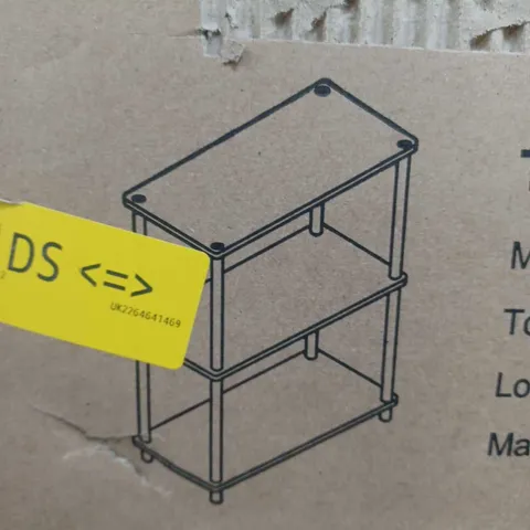 BOXED FURINNO TURN-N-TUBE 3-TIER SHELF