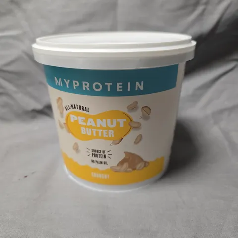 SEALED MYPROTEIN ALL-NATURAL PEANUT BUTTER - 1KG