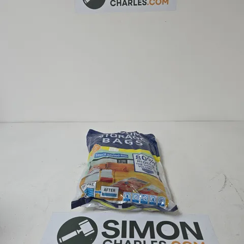 BOX OF APPROXIMATELY 20 ASSORTED HOUSEHOLD ITEMS INCLUDING VACUUM STORAGE BAGS AND TEMPO FACIAL TISSUE 