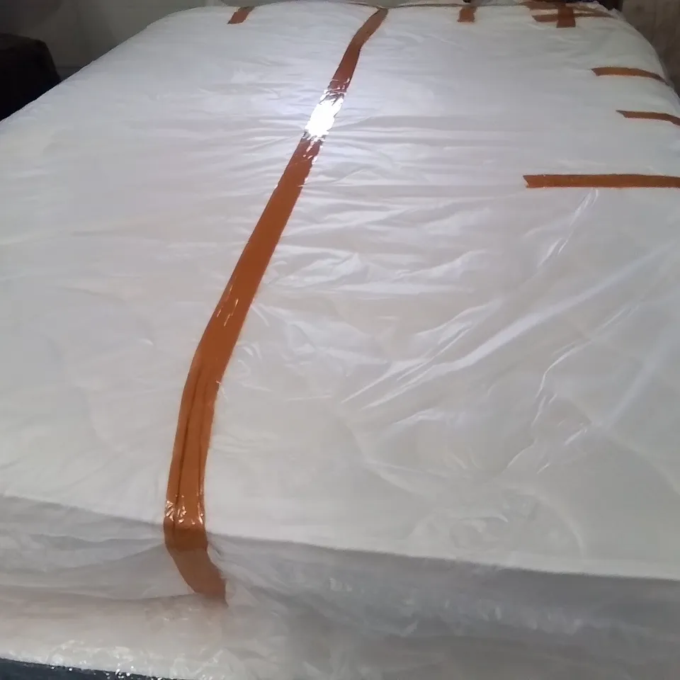 QUALITY BAGGED 7 LAYER MEMERY FOAM COMFORT HYBRID BONNELL SPRUNG MATTRESS 4FT 6 