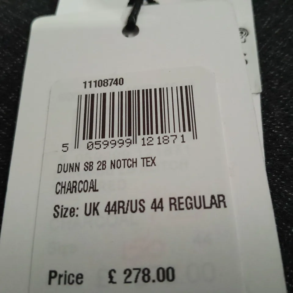 REISS CHARCOAL JACKET CHARCOAL SIZE UK 44 REGULAR 
