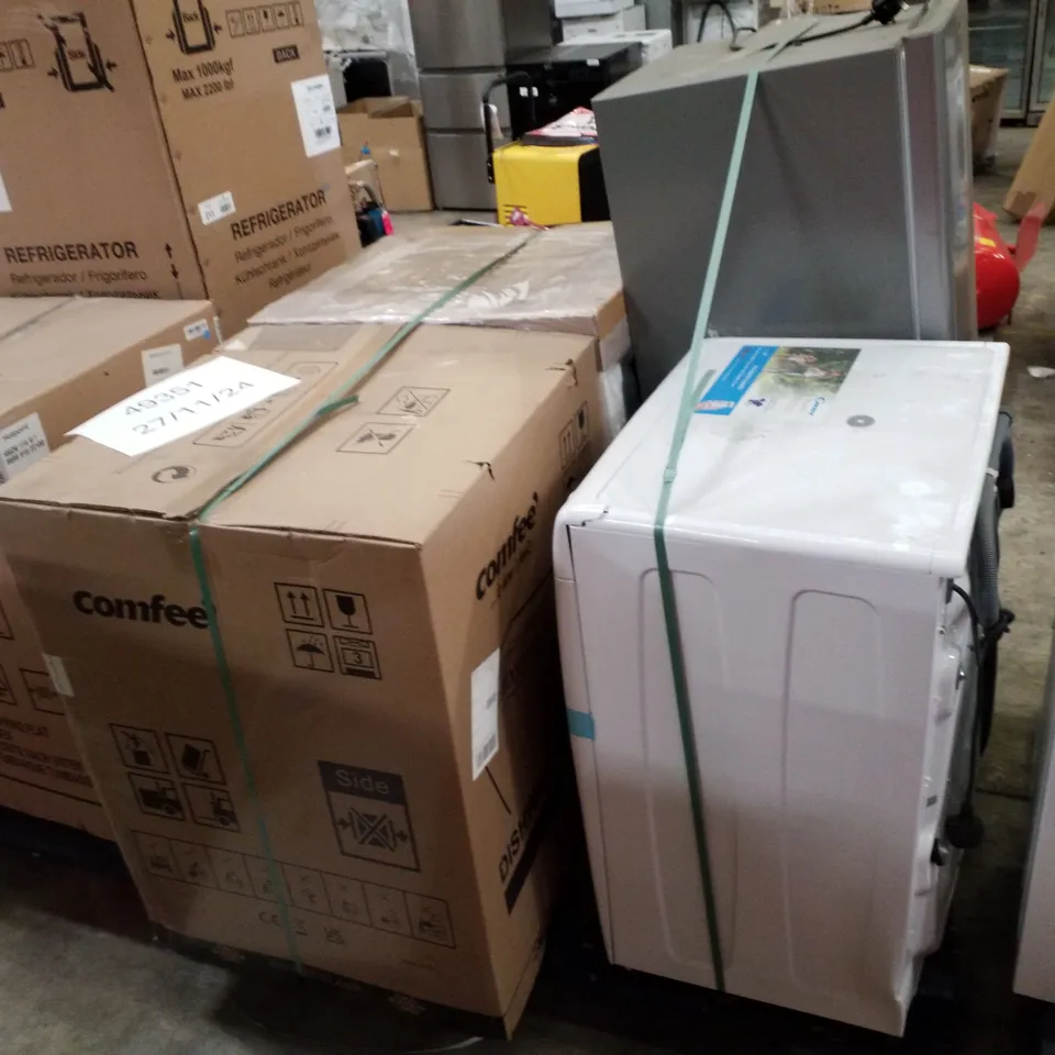 PALLET CONTAINING APPROXIMATELY 4 RAW ELECTRICAL ITEMS TO INCLUDE: