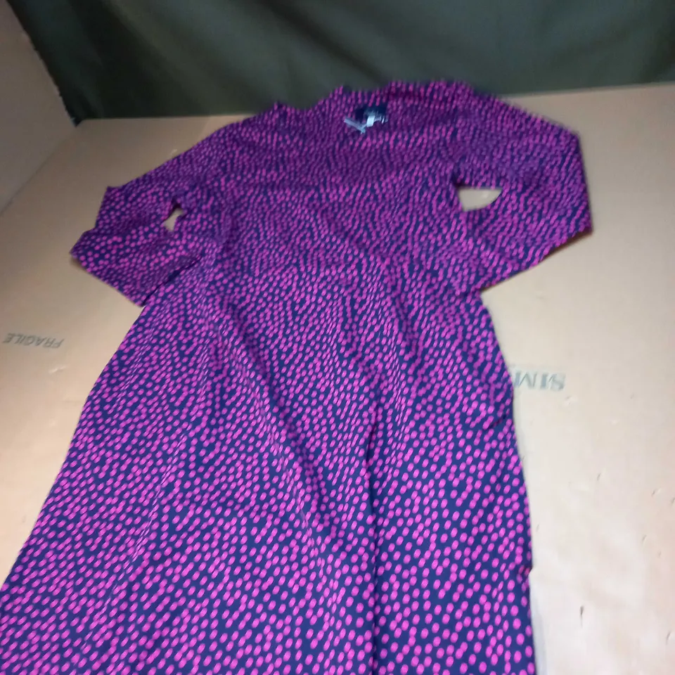 JOULES SPOTTY DRESS SIZE 14
