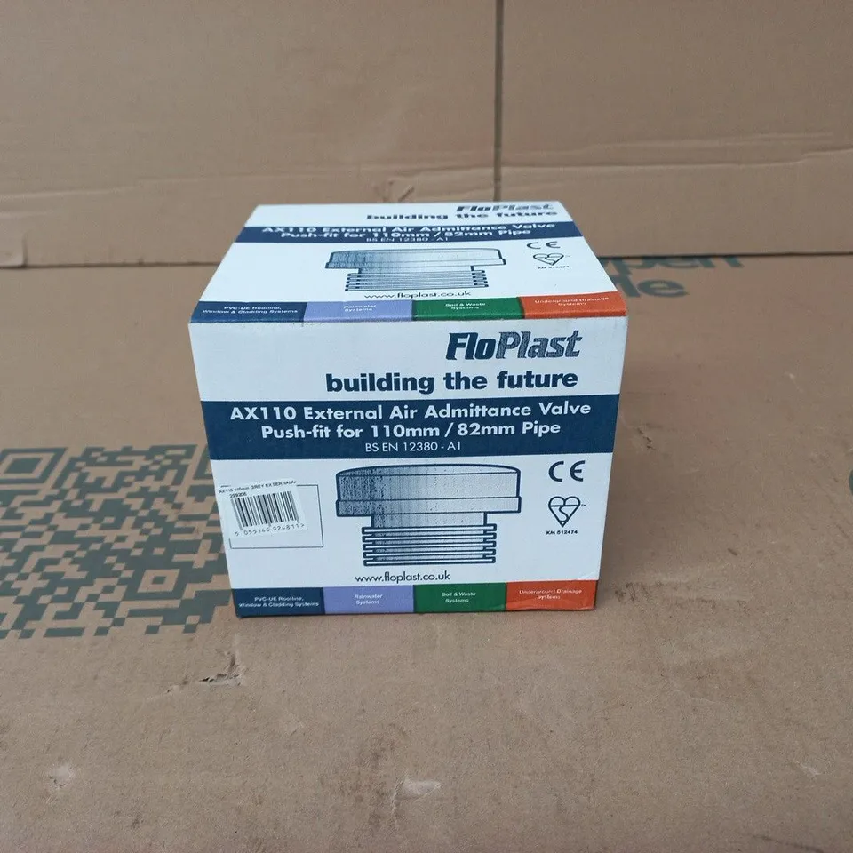 FLOPLAST AX110 EXTERNAL AIR ADMITTANCE VALVE BOXED
