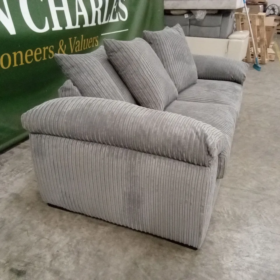 AMALFI 3 SEATER SCATTER BACK FABRIC SOFA RRP £599