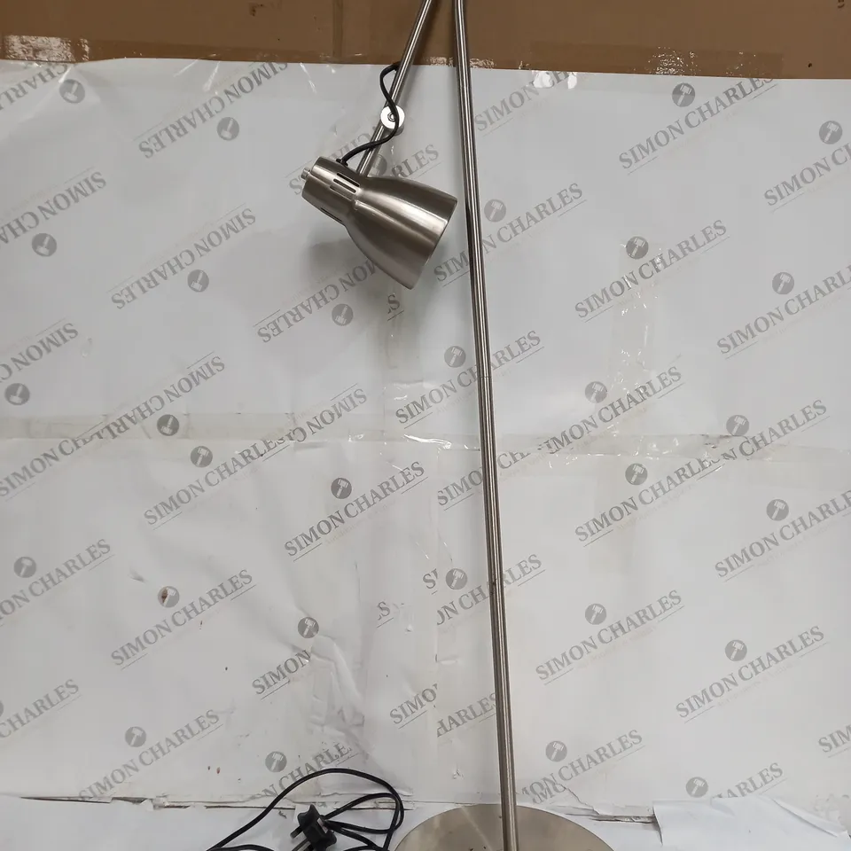 JOHN LEWIS TONY TASK FLOOR LIGHT - SAT NICK -  COLLECTION ONLY