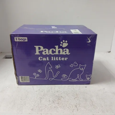 BOXED PACHA CAT LITTER – 2 BAGS