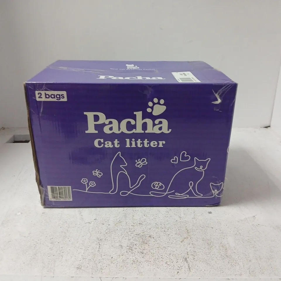 BOXED PACHA CAT LITTER – 2 BAGS