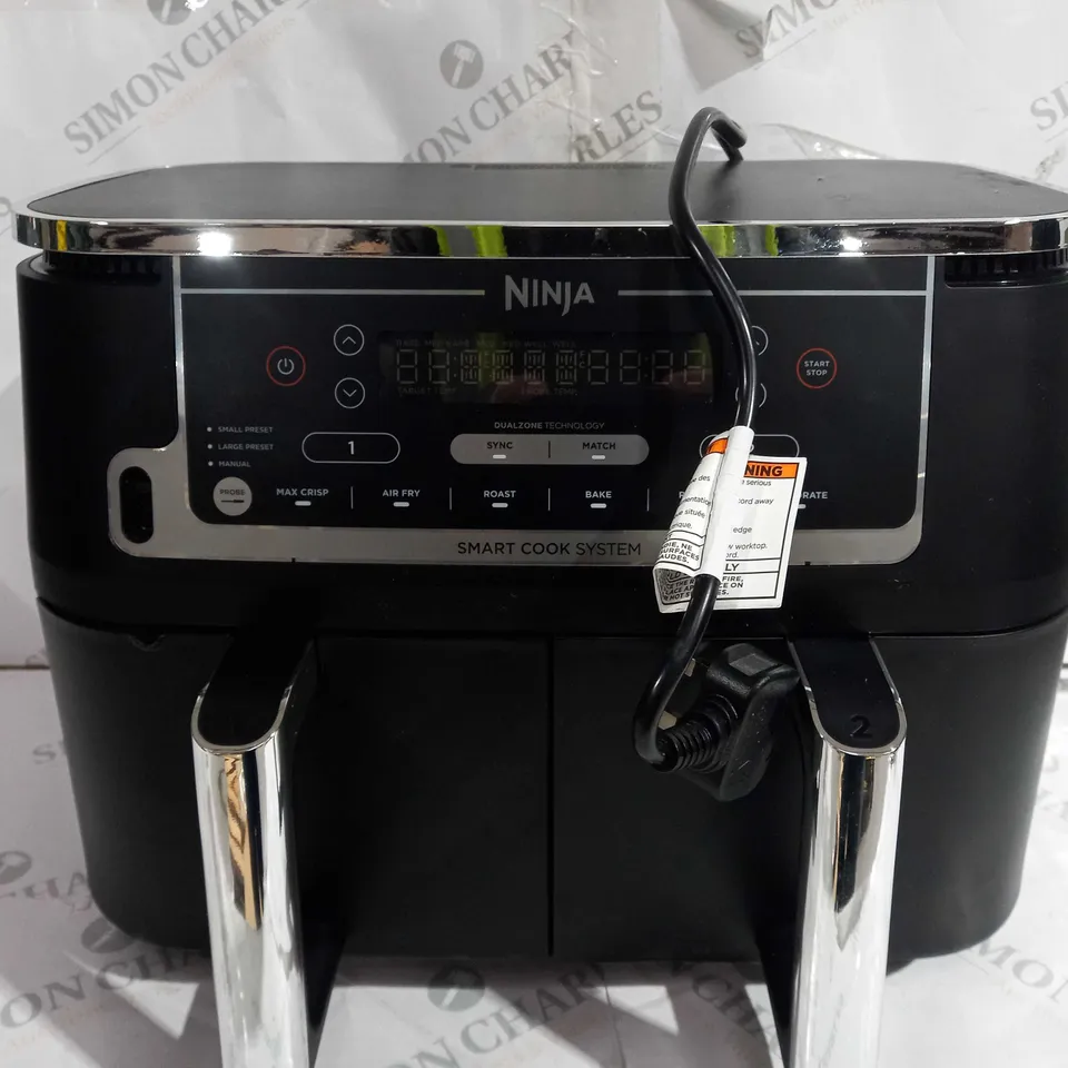 NINJA FOODI MAX 9.5L DUAL ZONE AIRFRYER AF451UK