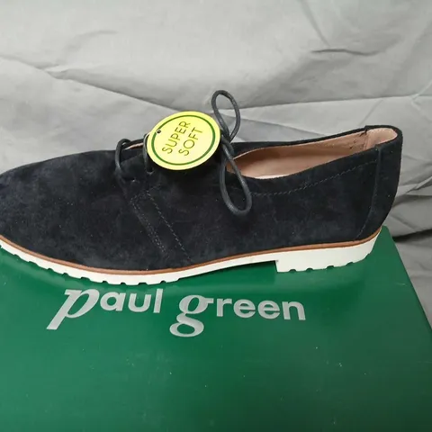 PAUL GREEN SOFT SUEDE LACE-UP SHOES β UK 5.5 (5 1/2) WOMENβS DESIGNER SHOES