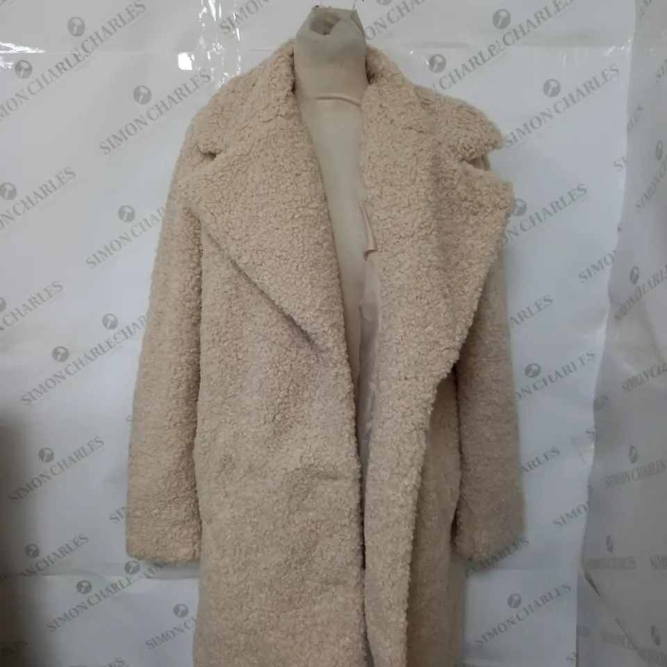 VERO MODA SHEEP SKING ONG COAT - XS