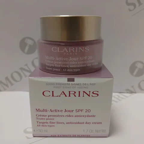 CLARINS MULTI-ACTIVE DAY CREAM SPF20 50ML