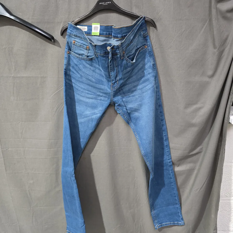 LEVI'S 511 SLIM JEANS – MEN'S DENIM, UK 34 X 32, BLUE