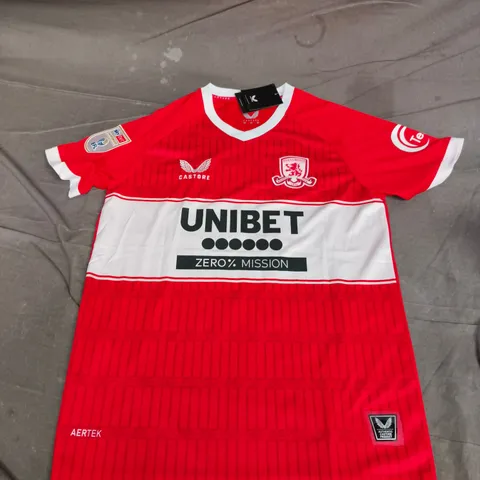 CASTORE MIDDELSBROUGH JERSEY (#22 - CONWAY) - MEDIUM