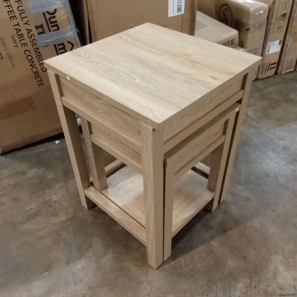 OLNEY NEST OF TABLES - OAK
