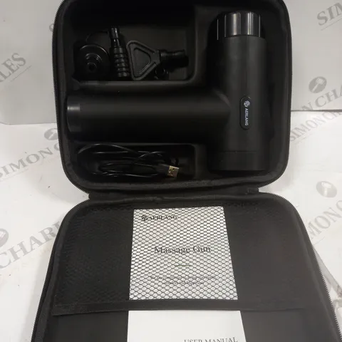 AERLANG MASSAGER GUN IN BLACK