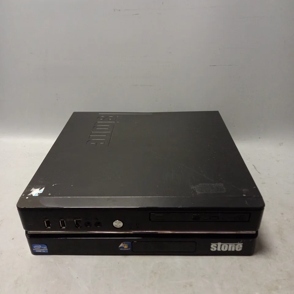 STONE DESKTOP PC IN BLACK MODEL UNKOWN